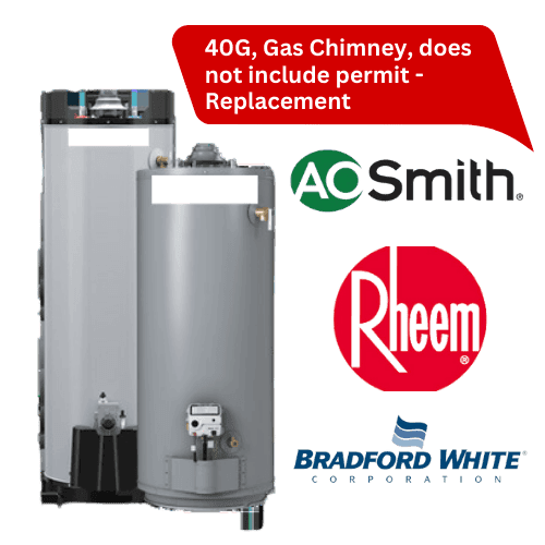 40G, Gas Chimney, does not include permit - Replacement