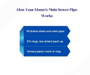 how main sewer line works in garfield nj